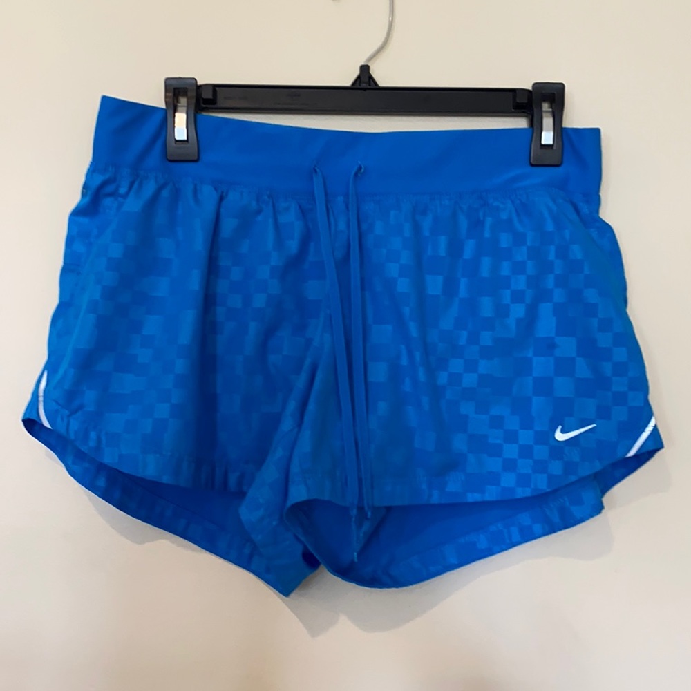 Nike Shorts - Blue Checkered